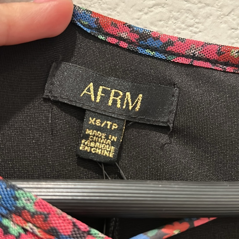 💐AFRM RED DITSY DRESS💐 - Picture 2 of 6